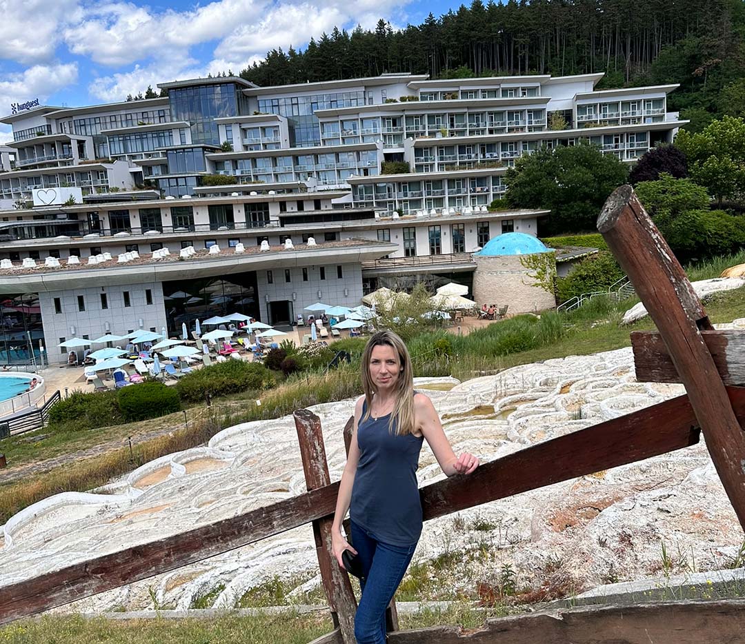 Egerszalóki gyógyvíz a hotel Saliris mellett, sómedencék.